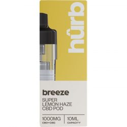 Hurb Breeze replacement pods 1000mg CBG/D